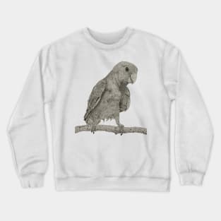 Dotwork Lovebird Art Print Crewneck Sweatshirt